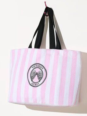Victoria's Secret Striped Terry Tote